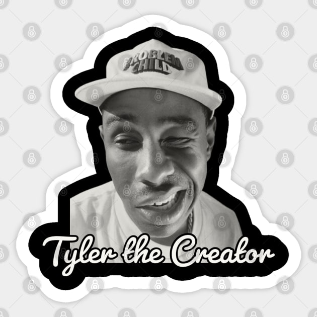 Tyler the Creator / 1991 Sticker by Nakscil